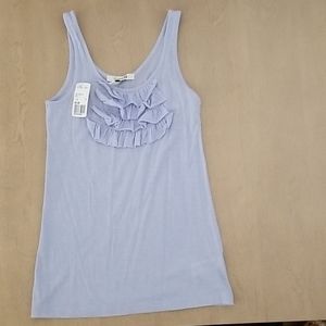 Forever 21 Ruffled Purple tank top